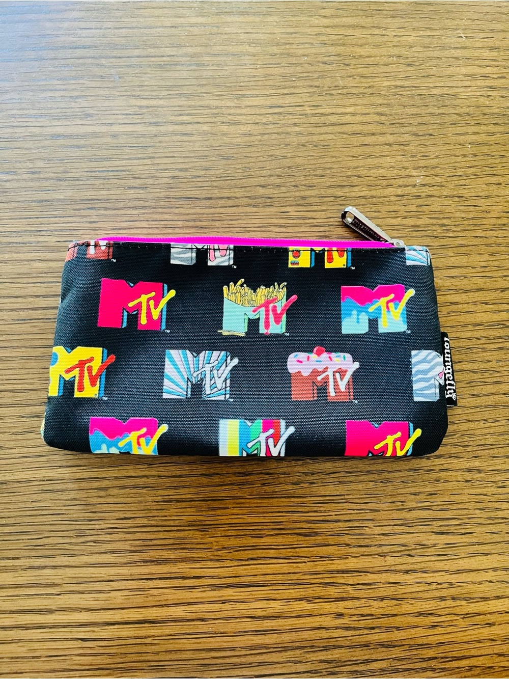 MTV X LOUNGEFLY Zippered Pouch